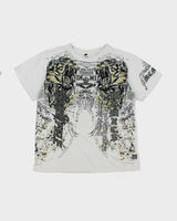 Vintage Y2K Southpole Gothic All Over Print Graphic T-Shirt - XL