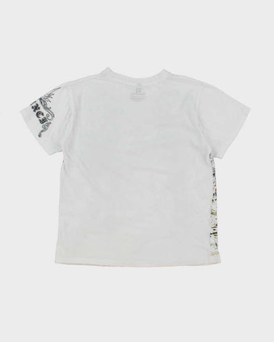 Vintage Y2K Southpole Gothic All Over Print Graphic T-Shirt - XL