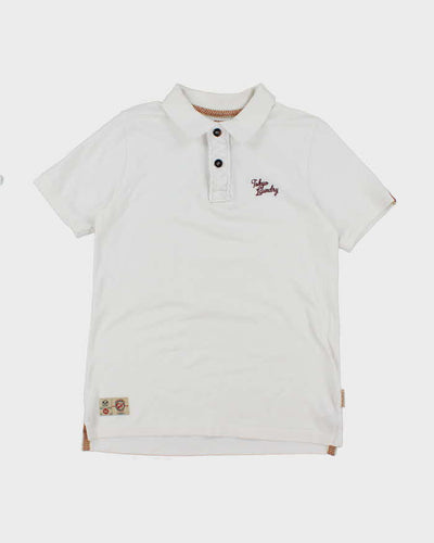 Vintage Y2K Tokyo Laundry Small Logo Slim Fit Polo Shirt - M