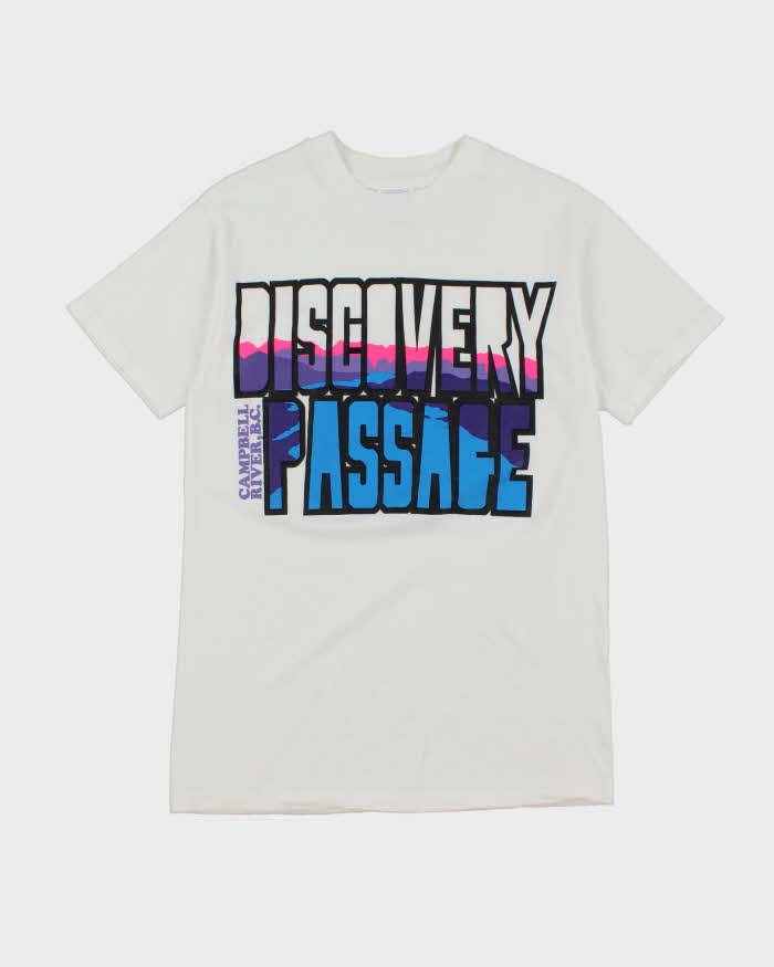 Vintage 90's Discovery Passage Hiking Graphic T-Shirt - M