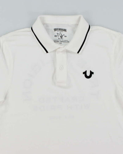 VIntage 2000's True Religion Small Logo Polo Shirt - M