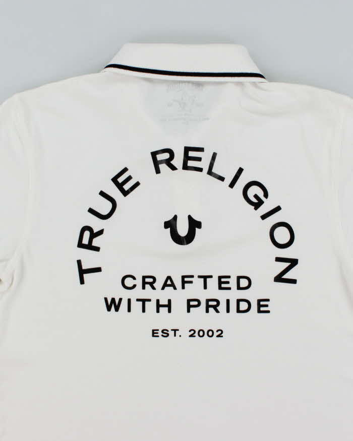 VIntage 2000's True Religion Small Logo Polo Shirt - M