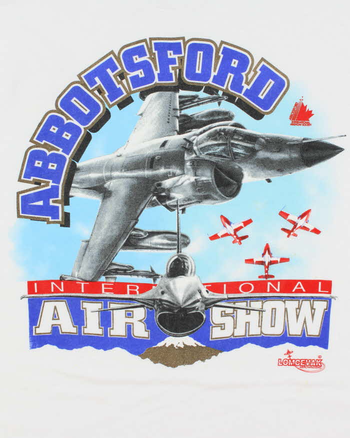 Vintage Y2K Abbotsford Air Show Graphic T-Shirt - L