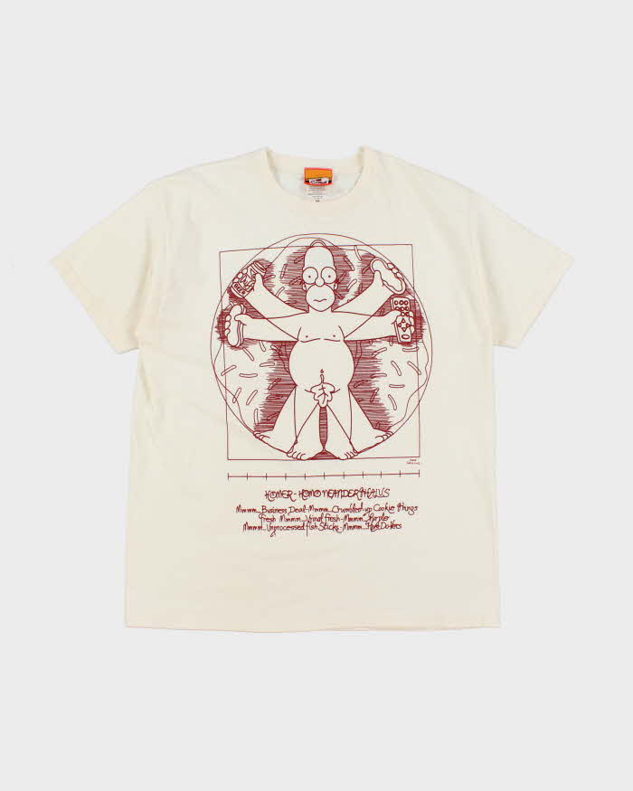 Vintage 2000's The Simpsons Homer Graphic T-Shirt - M