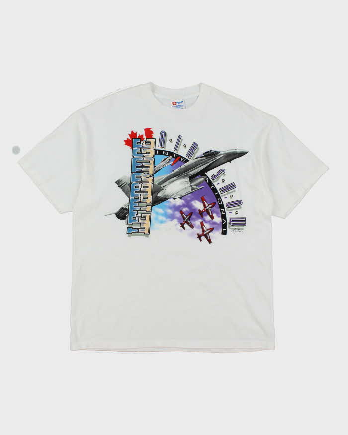 Vintage 90's Air Show Graphic T-Shirt - XL