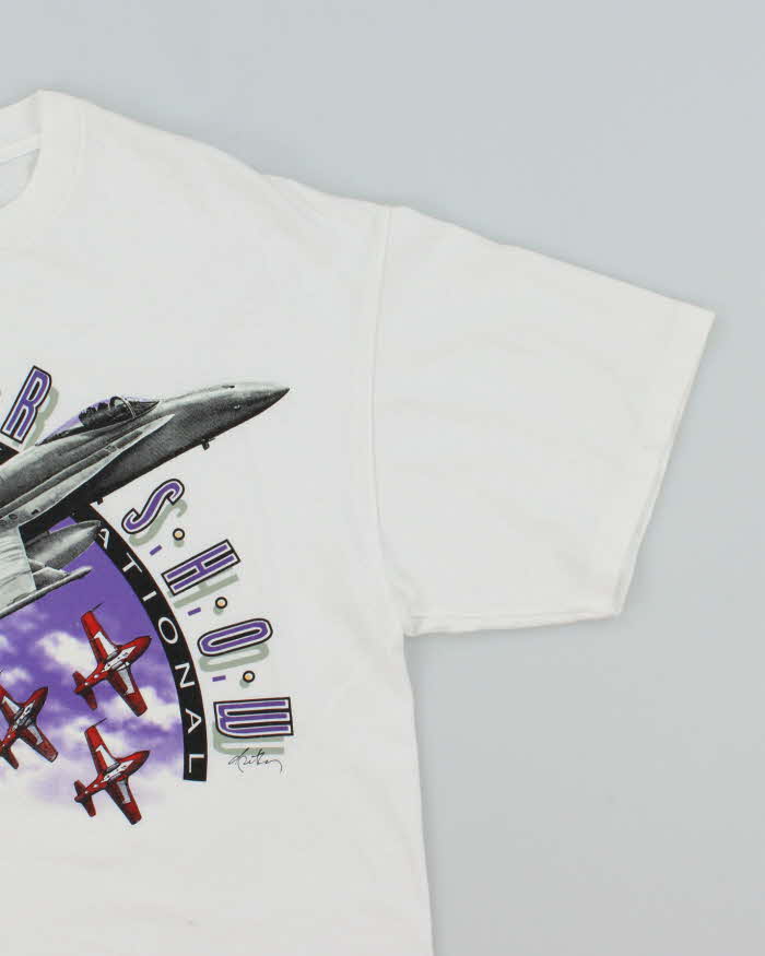 Vintage 90's Air Show Graphic T-Shirt - XL
