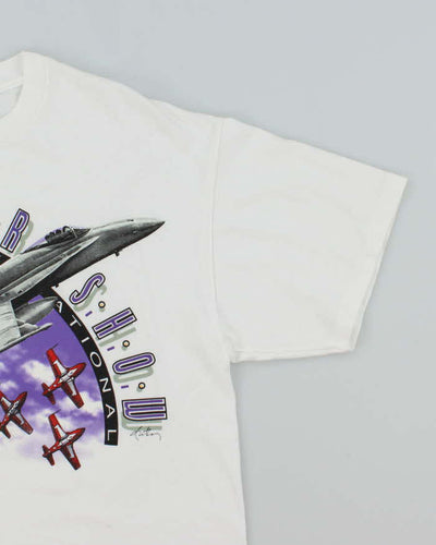 Vintage 90's Air Show Graphic T-Shirt - XL