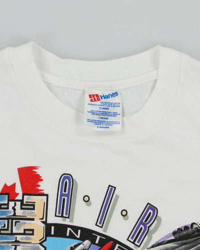 Vintage 90's Air Show Graphic T-Shirt - XL