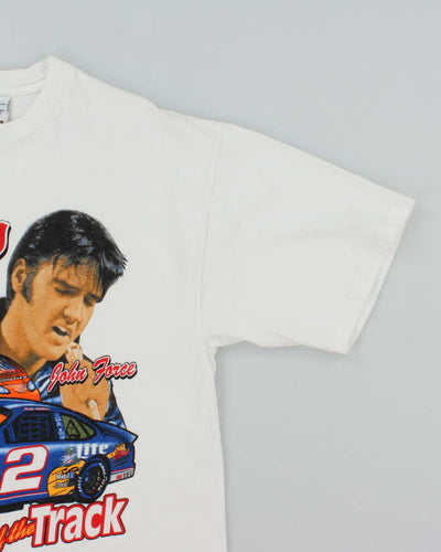 Vintage 2000's Elvis Kings of the Track Racing T-Shirt - L