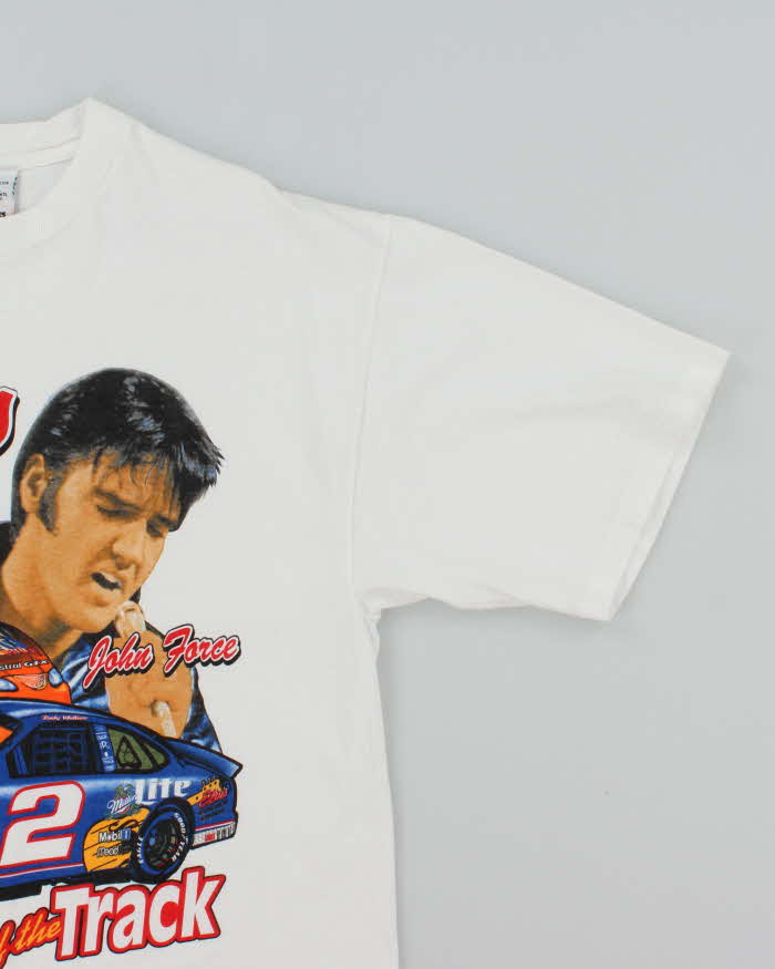 Vintage 2000's Elvis Kings of the Track Racing T-Shirt - L