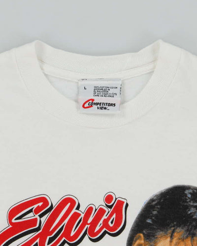 Vintage 2000's Elvis Kings of the Track Racing T-Shirt - L