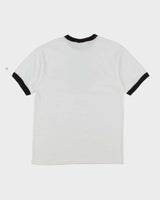 Vintage Y2K Adidas Centre Logo Graphic Ringer T-Shirt - L