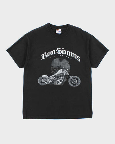 Vintage Ron Simmons Till the End Graphic T-Shirt - M