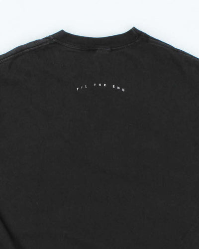 Vintage Ron Simmons Till the End Graphic T-Shirt - M