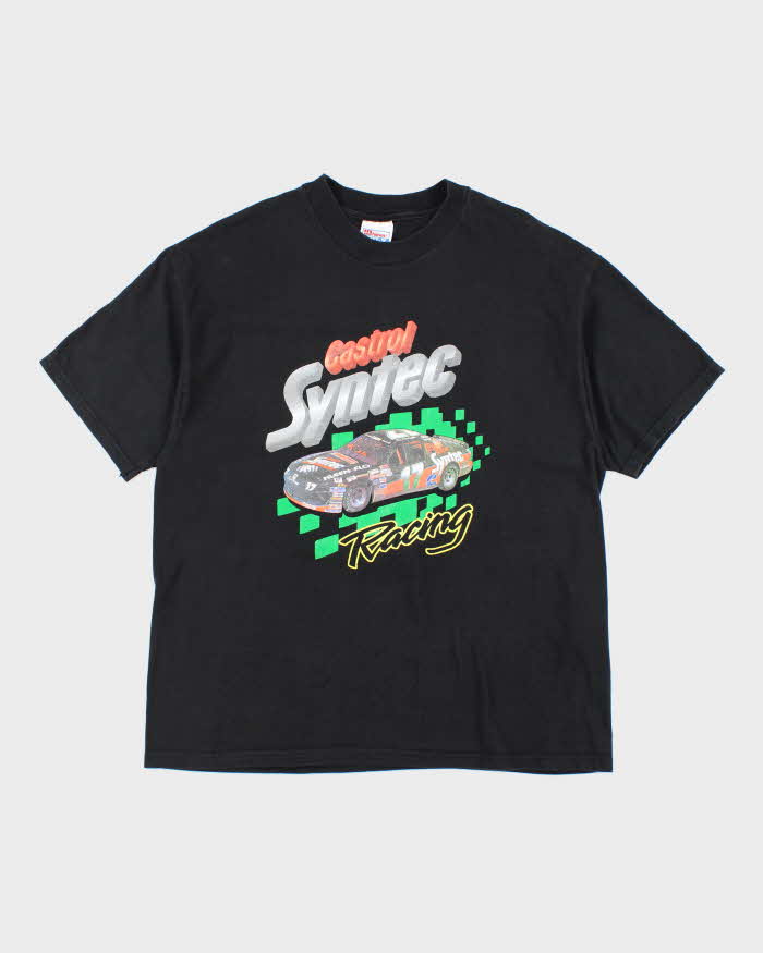 Vintage 90's Castrol Syntec Racing Graphic T-Shirt - XL