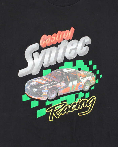 Vintage 90's Castrol Syntec Racing Graphic T-Shirt - XL