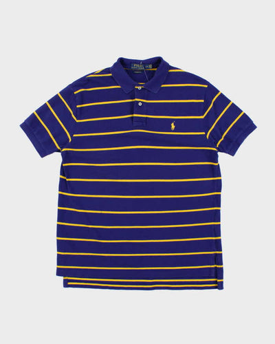 Vintage 2000's Ralph Lauren Striped Polo Shirt - L