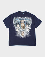Vintage Y2K Affliction Gothic Graphic T-Shirt - XL