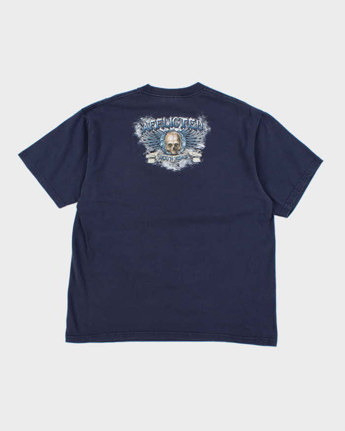 Vintage Y2K Affliction Gothic Graphic T-Shirt - XL