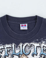 Vintage Y2K Affliction Gothic Graphic T-Shirt - XL