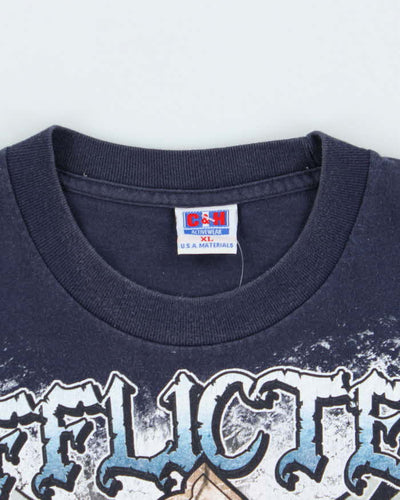Vintage Y2K Affliction Gothic Graphic T-Shirt - XL