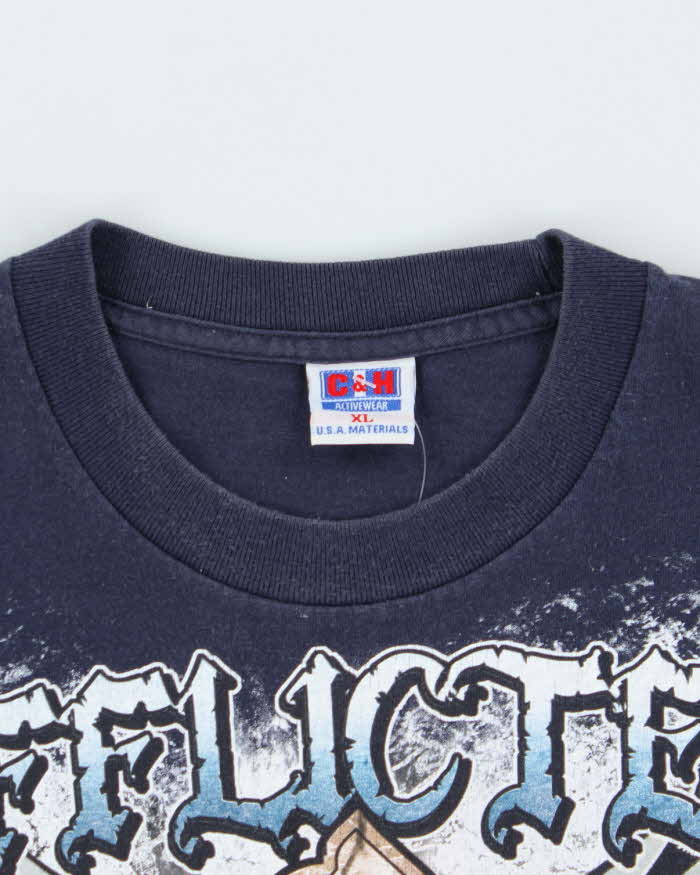 Vintage Y2K Affliction Gothic Graphic T-Shirt - XL