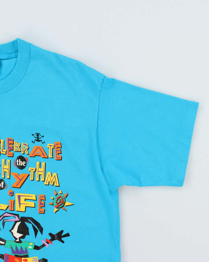 Vintage 90's Rhythm of Life Single Stitch Graphic T-Shirt - L
