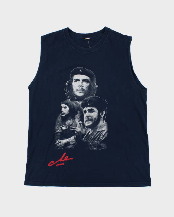 Vintage Y2K Che Guevara Graphic Sleeveless T-Shirt - L