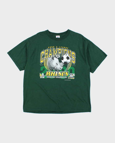 Vintage 2000's A League Soccer Champion Graphic T-Shirt - XL