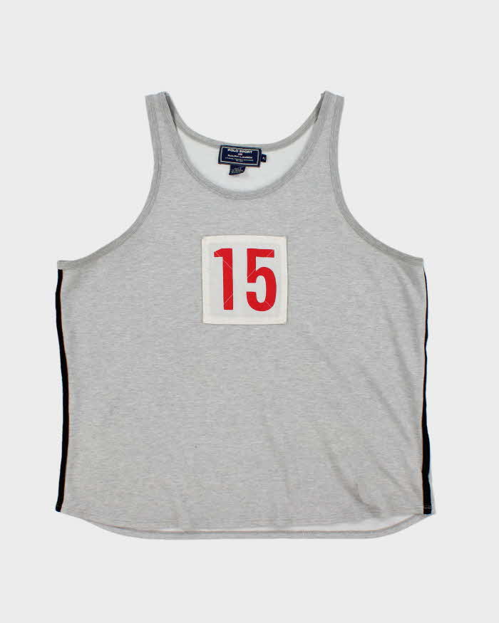 Vintage Polo Sport Marathon Patch Vest - XL