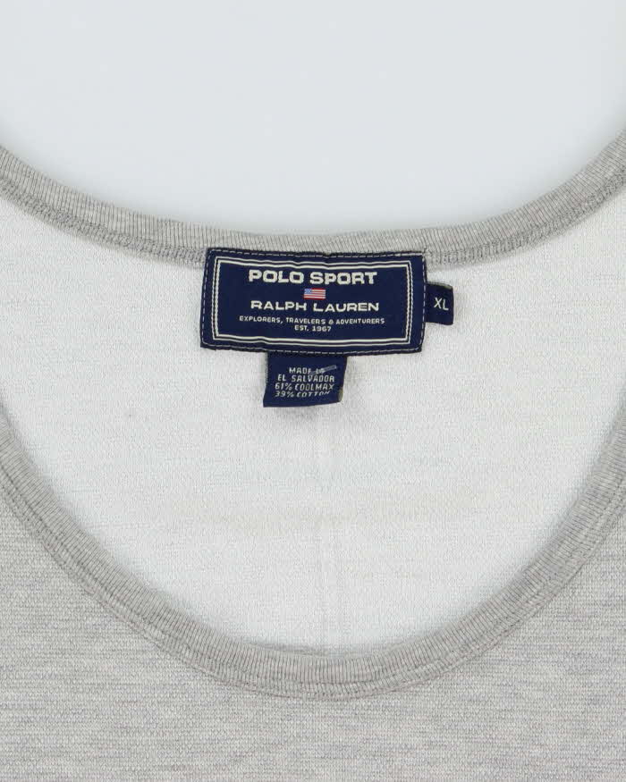 Vintage Polo Sport Marathon Patch Vest - XL