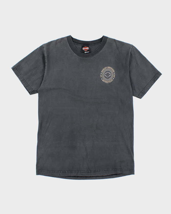 Vintage 2000's Harley Davidson Ontario Faded Graphic T-Shirt - L