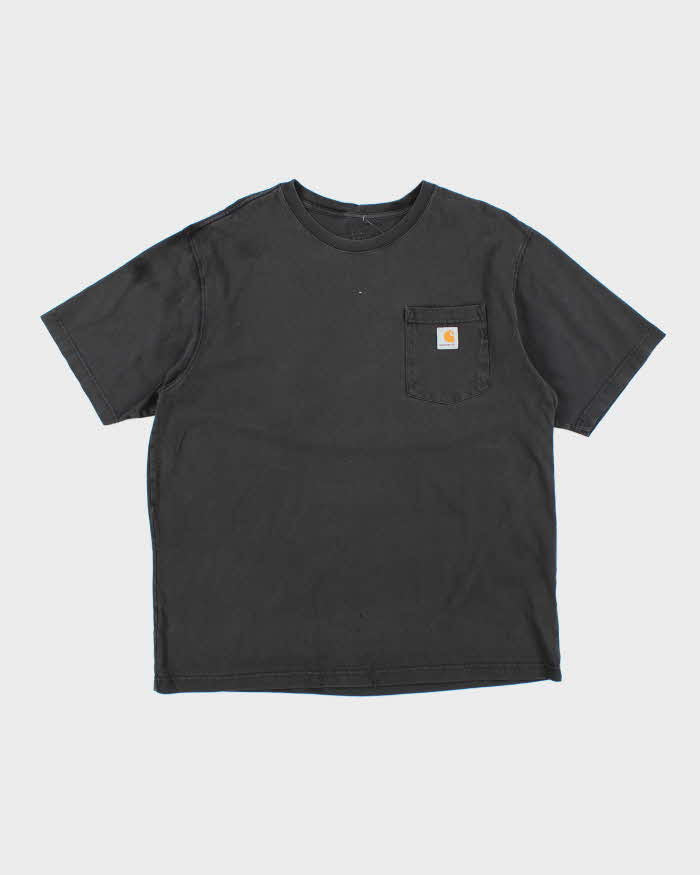 Vintage Y2K Carhartt Oversized Faded Pocket T-Shirt - XL