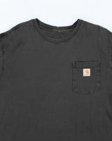 Vintage Y2K Carhartt Oversized Faded Pocket T-Shirt - XL