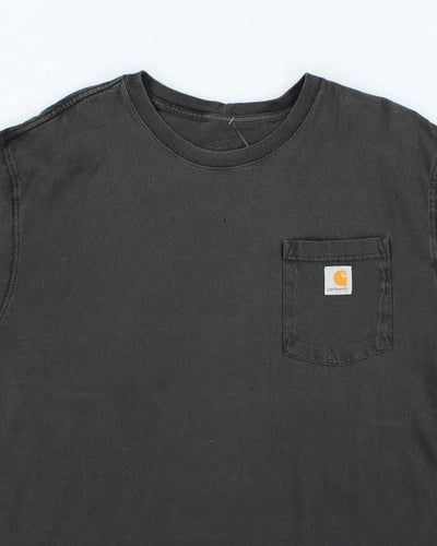 Vintage Y2K Carhartt Oversized Faded Pocket T-Shirt - XL