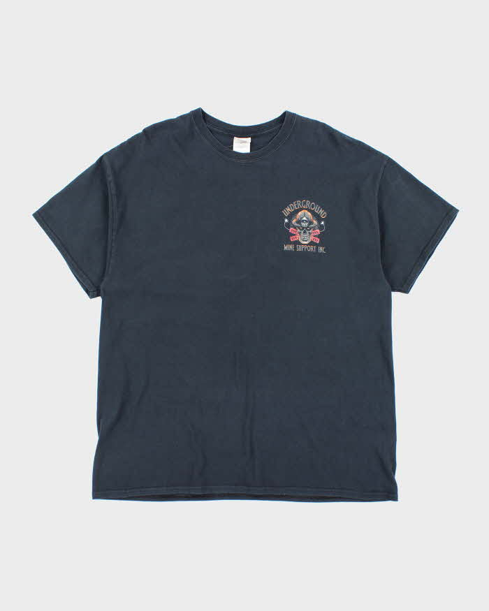 Vintage 2000's TNT Skull Graphic T-Shirt - XL