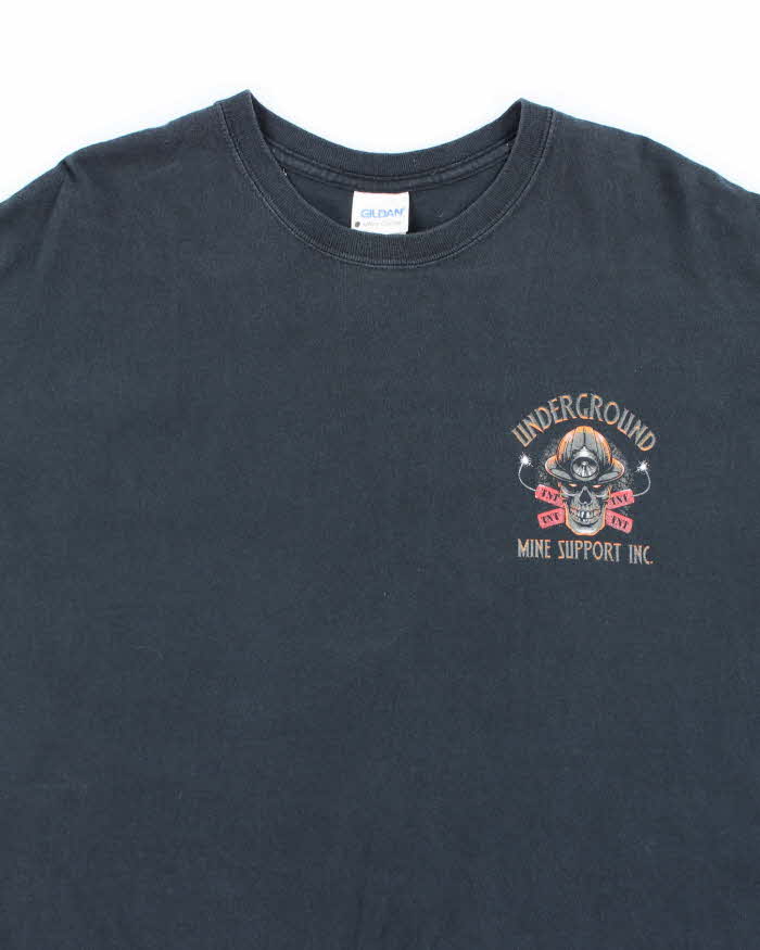 Vintage 2000's TNT Skull Graphic T-Shirt - XL