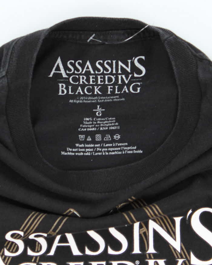 Assassin's Creed 4 Black Flag Game Promo T-Shirt - L