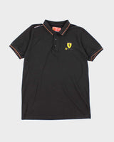 Vintage Y2K Ferrari Small Logo Oversized Polo Shirt - XXL