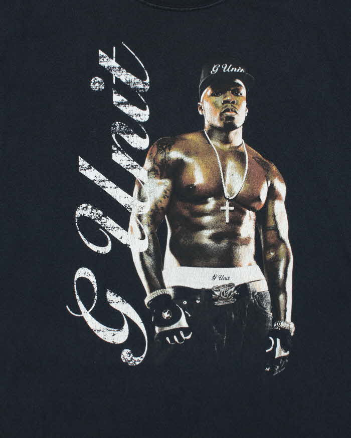 Vintage 2000's G-Unit 50 Cent Graphic T-Shirt - XL