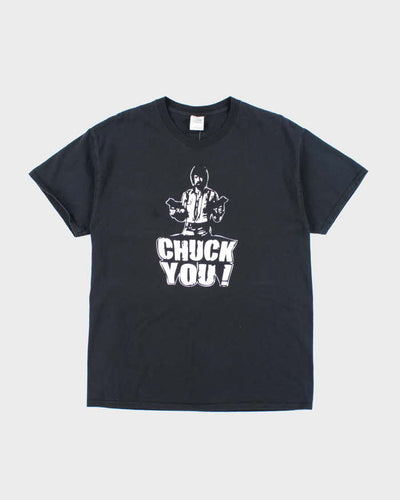Vintage 2000's Chuck You Chuck Norris Graphic T-Shirt - L
