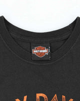 Vintage Y2K Harley Davidson Knucklehead Engine T-Shirt - M