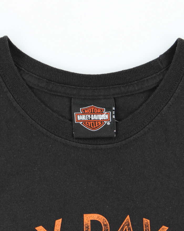 Vintage Y2K Harley Davidson Knucklehead Engine T-Shirt - M