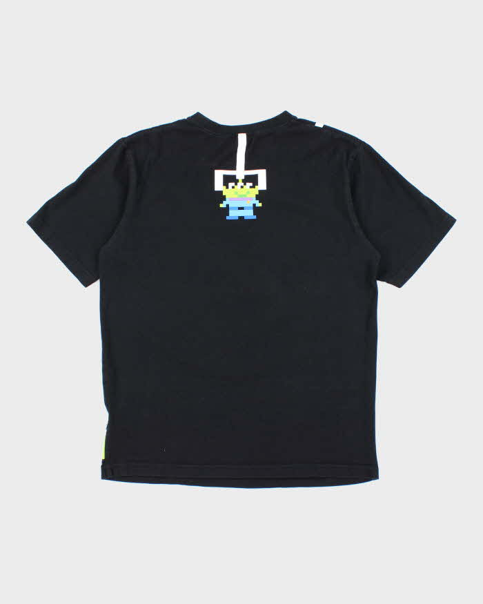Vintage Y2K Tokyo Disney Toy Story Aliens 8-Bit Graphic T-Shirt - M