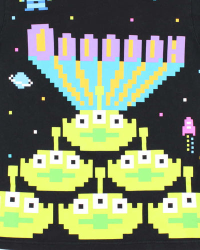 Vintage Y2K Tokyo Disney Toy Story Aliens 8-Bit Graphic T-Shirt - M