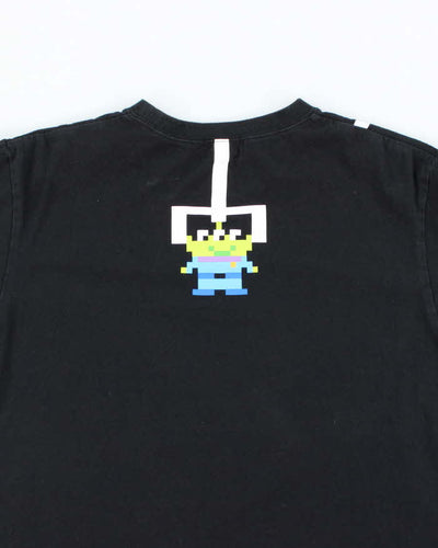 Vintage Y2K Tokyo Disney Toy Story Aliens 8-Bit Graphic T-Shirt - M