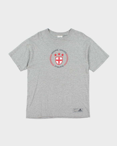 Vintage 2000's Adidas Soccer England Graphic T-Shirt - M