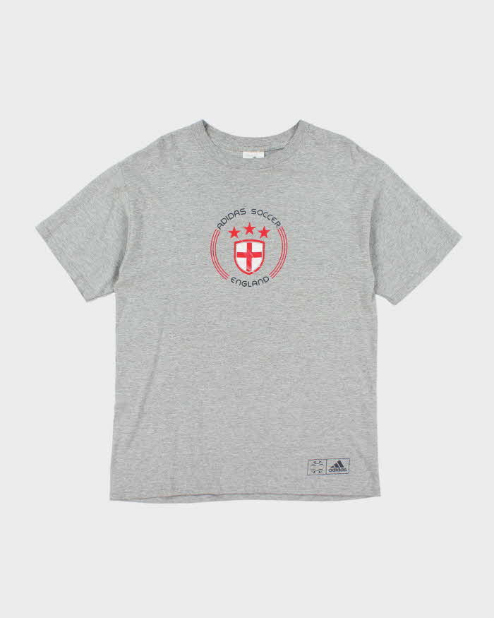 Vintage 2000's Adidas Soccer England Graphic T-Shirt - M