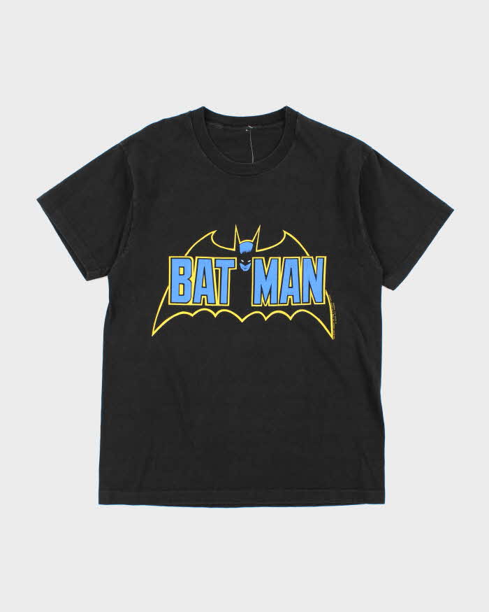 Vintage 80's Batman Centre Graphic Single Stitch T-Shirt - L