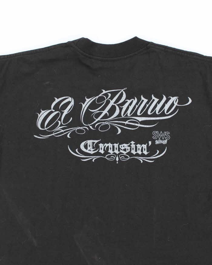 Vintage 2000's Cruising Low Rider Car Graphic T-Shirt - L